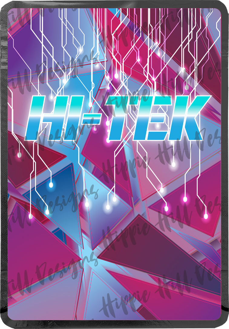 Hi Tek custom printed mylar bag