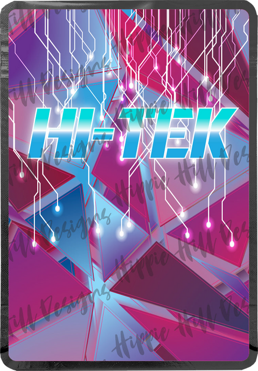 Hi Tek custom printed mylar bag