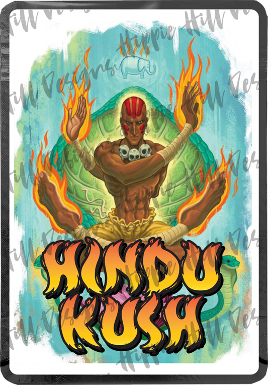Hindu Kush custom printed mylar bag