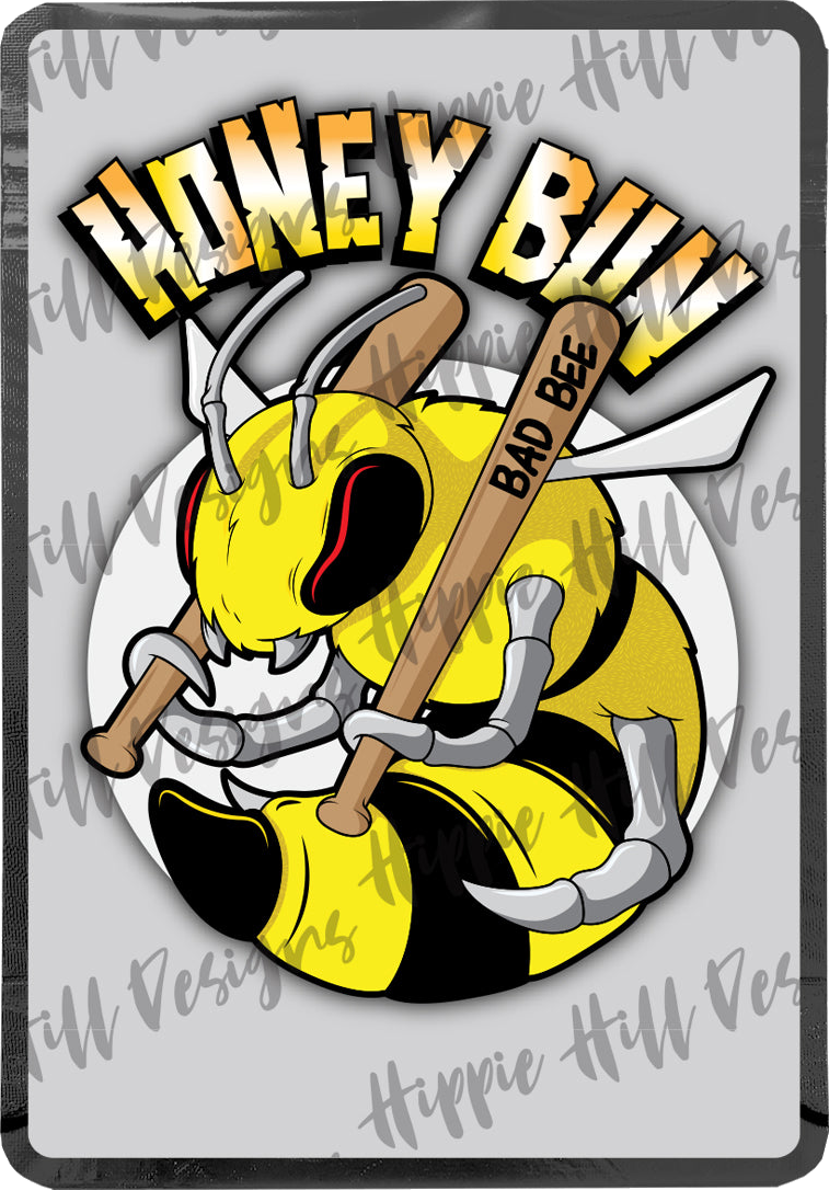 Honey Bun custom printed mylar bag