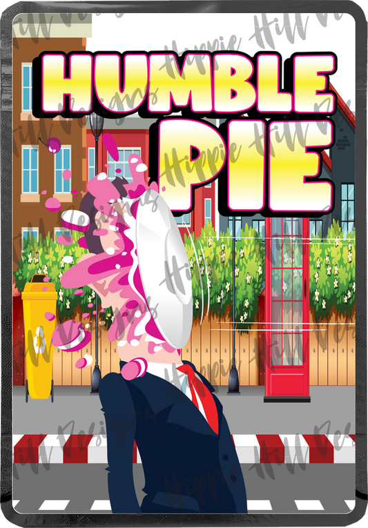 Humble Pie custom printed mylar bag