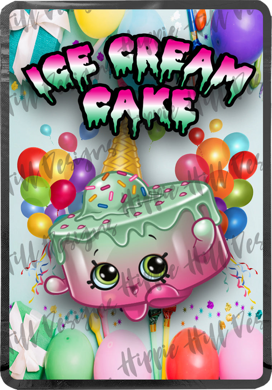 Ice Cream Cake V2 custom printed mylar bag