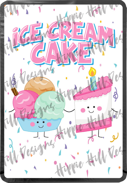 Ice Cream Cake V3 custom printed mylar bag