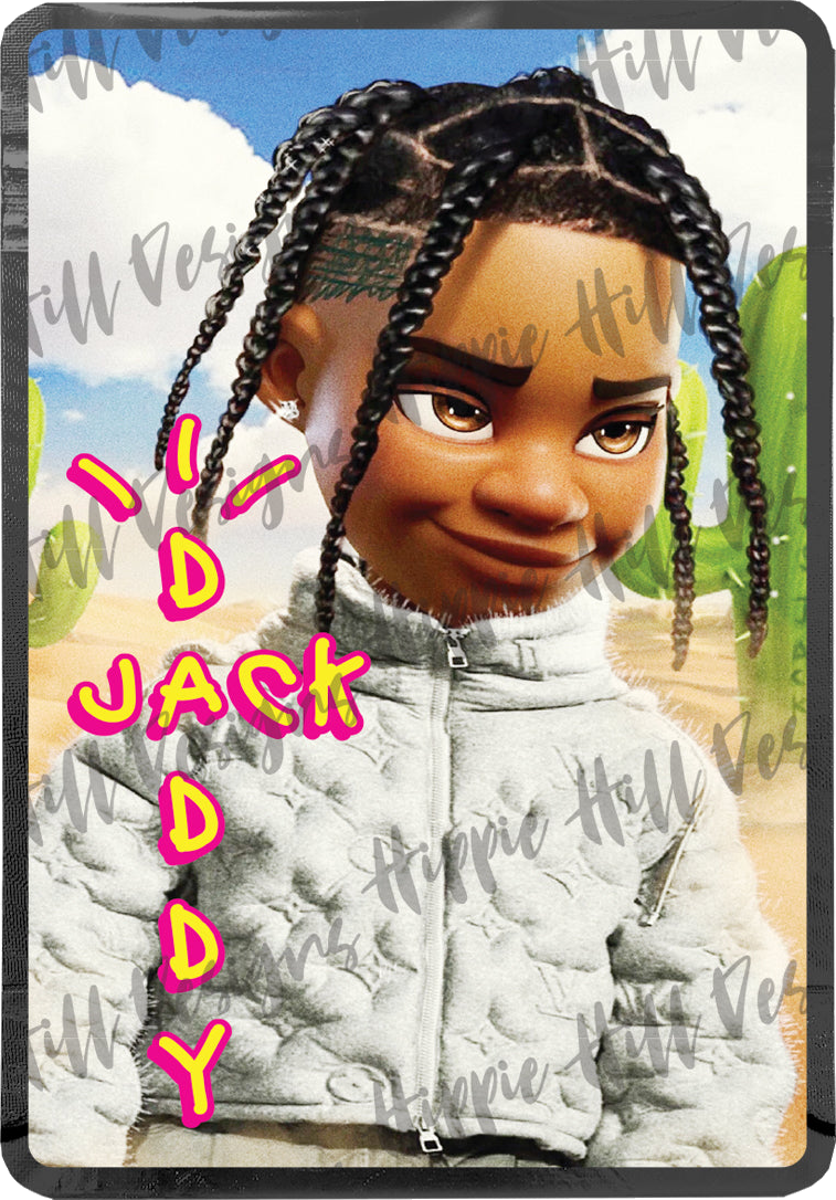 Jack Daddy custom printed mylar bag