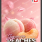 Japanese Peaches custom printed mylar bag
