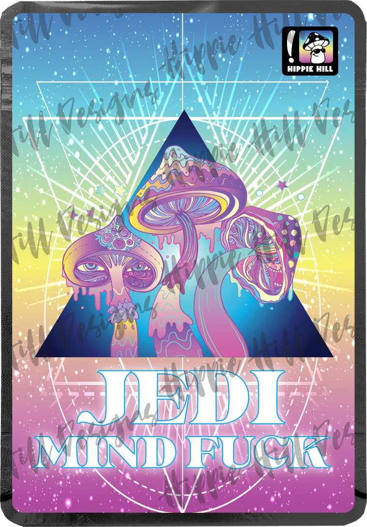 Jedi Mind Fuck custom printed mylar bag