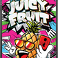 Juicy Fruit custom printed mylar bag
