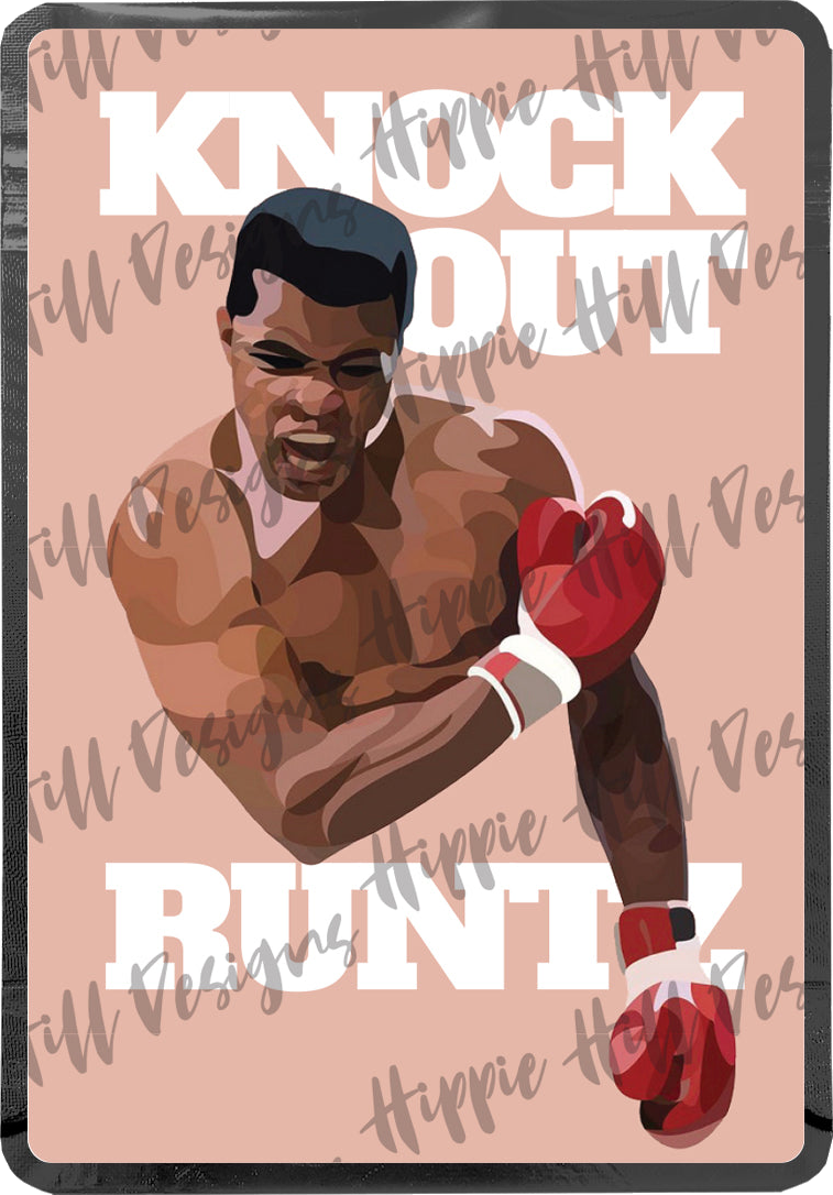 Knockout Runts custom printed mylar bag
