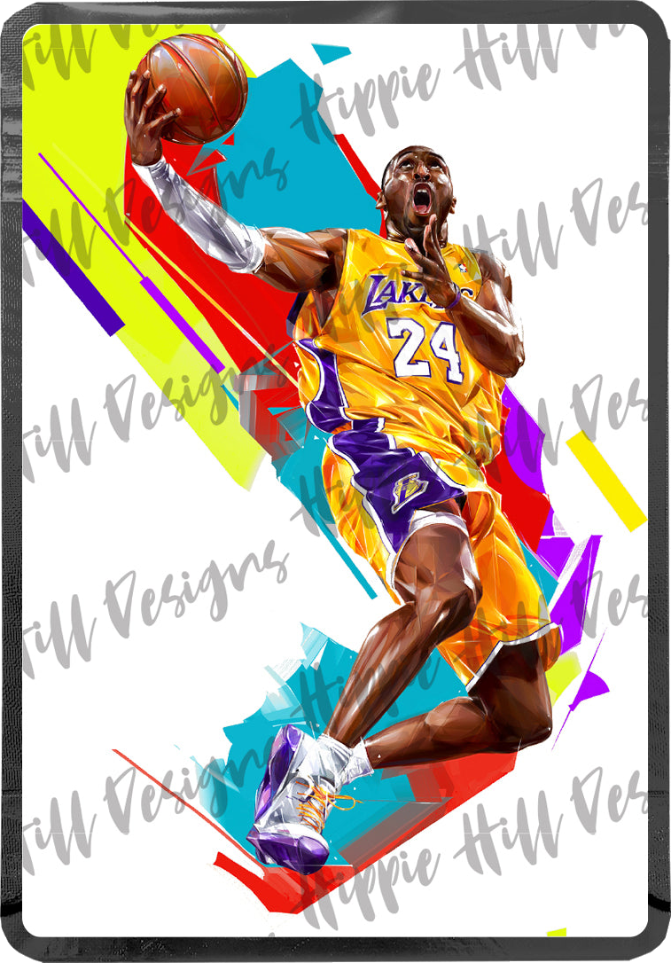 Kobe custom printed mylar bag