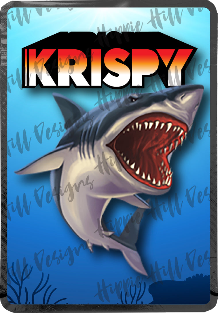 Krispy custom printed mylar bag