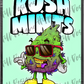 Kush Mints custom printed mylar bag