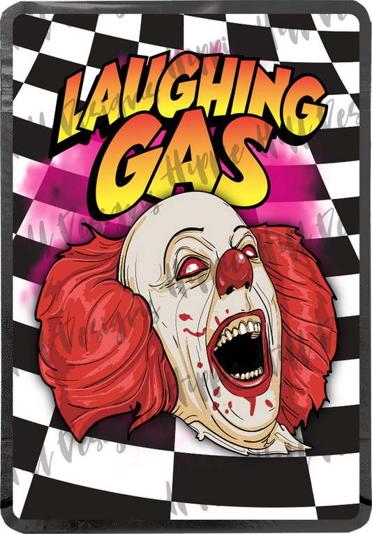 Laughing Gas custom printed mylar bag