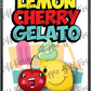 Lemon Cherry Gelato custom printed mylar bag