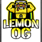 Lemon OG custom printed mylar bag