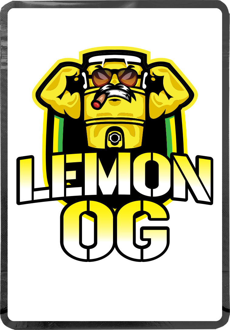 Lemon OG custom printed mylar bag