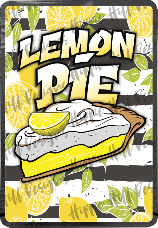 Lemon Pie custom printed mylar bag