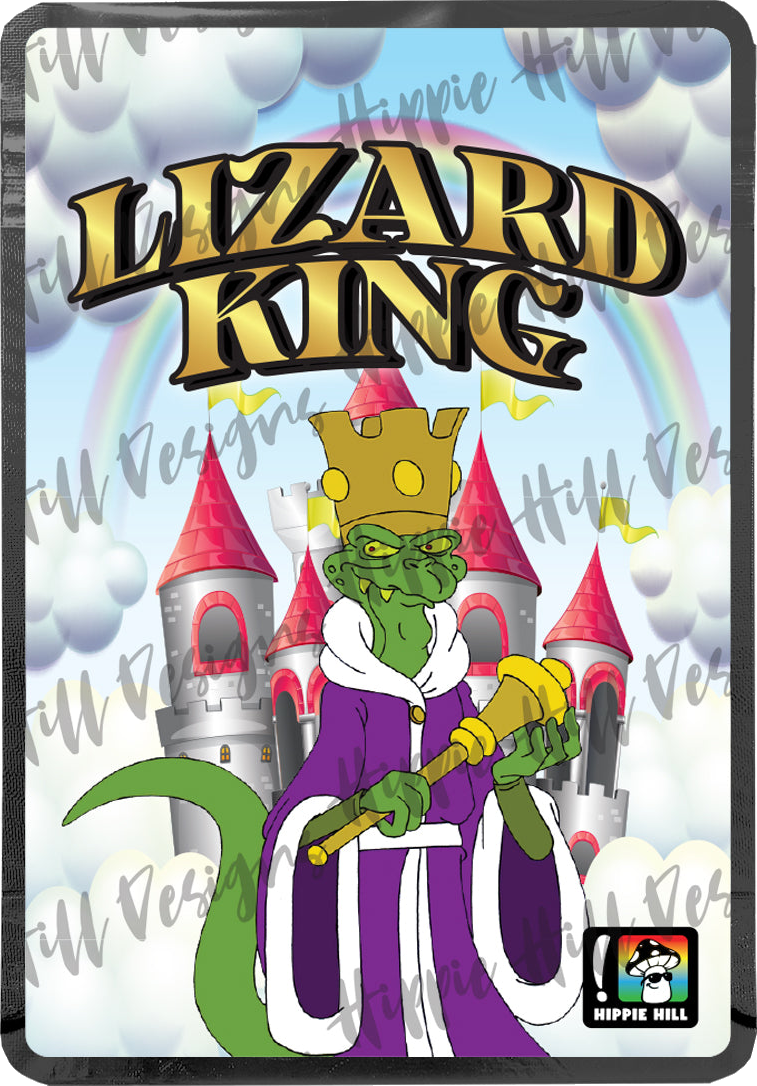 Lizard King custom printed mylar bag