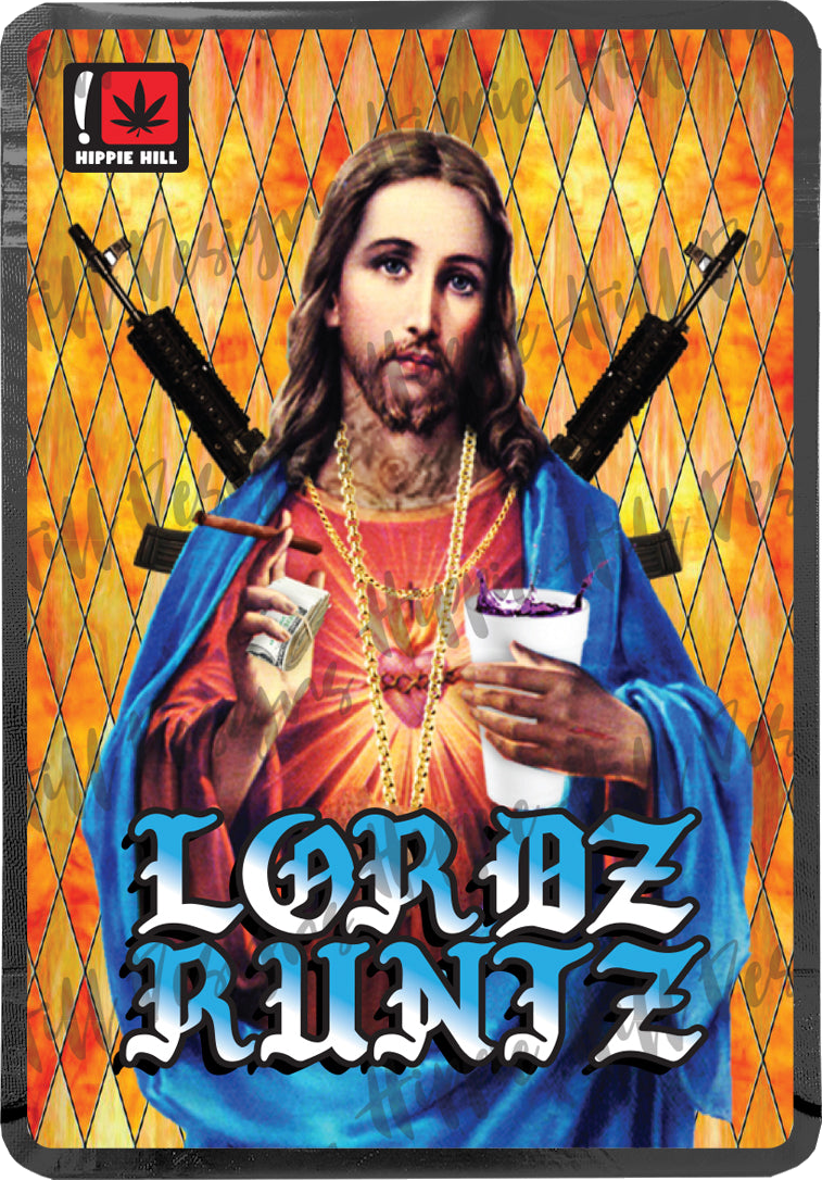 Lordz Runts custom printed mylar bag