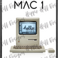 Mac 1 custom printed mylar bag
