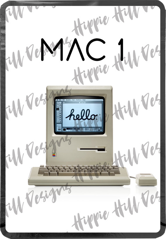 Mac 1 custom printed mylar bag