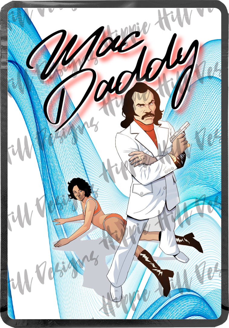 Mac Daddy custom printed mylar bag