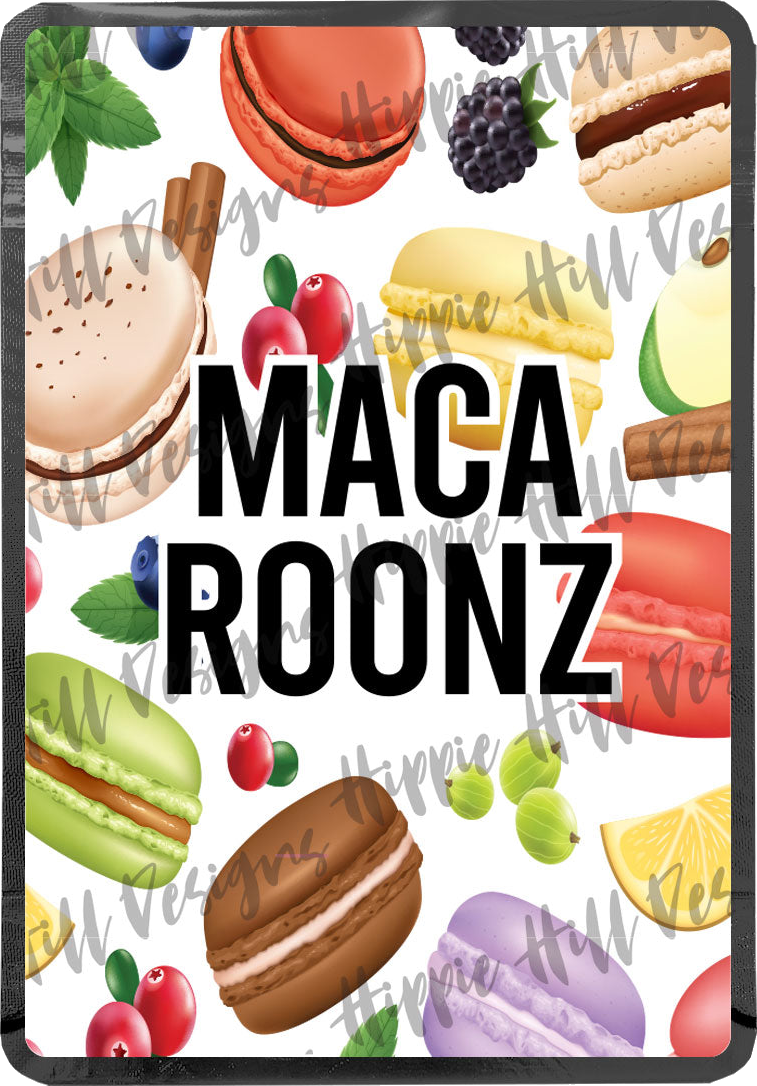 Macaroonz custom printed mylar bag