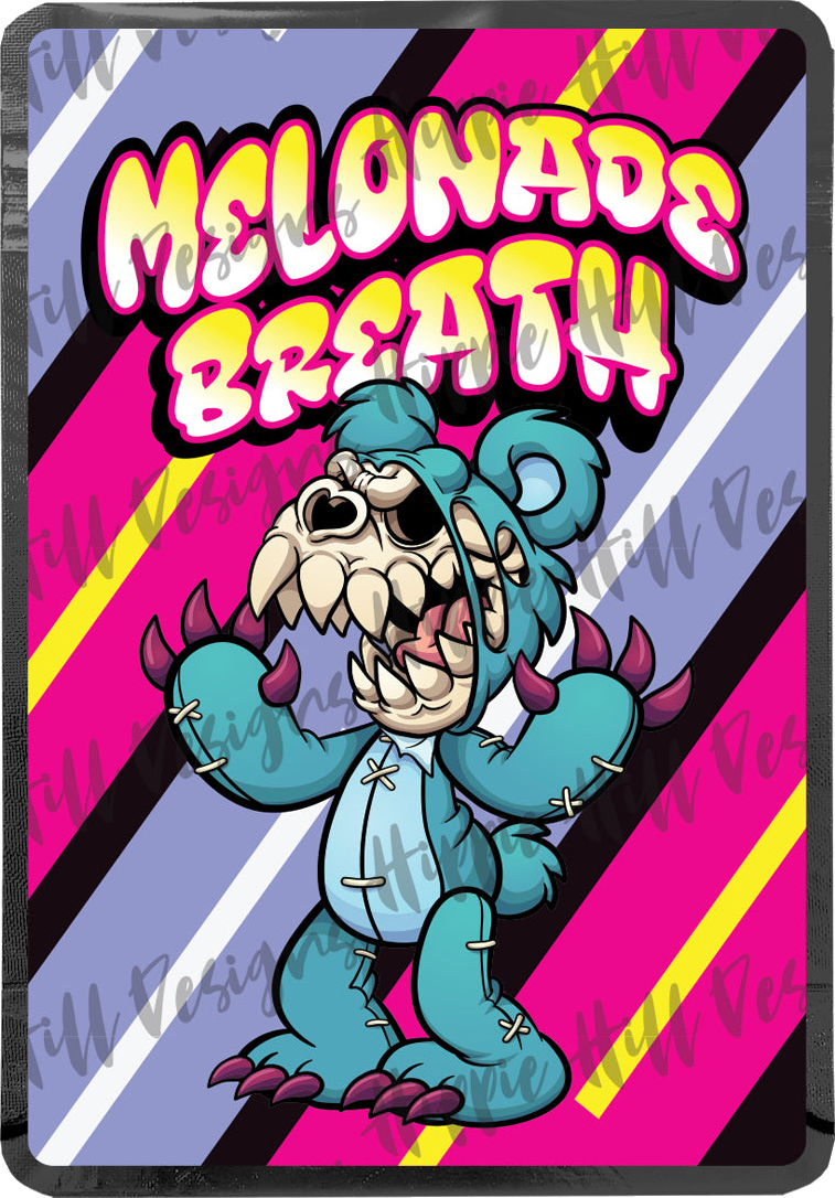 Melonade Breath custom printed mylar bag