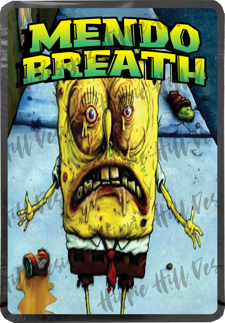 Mendo Breath custom printed mylar bag