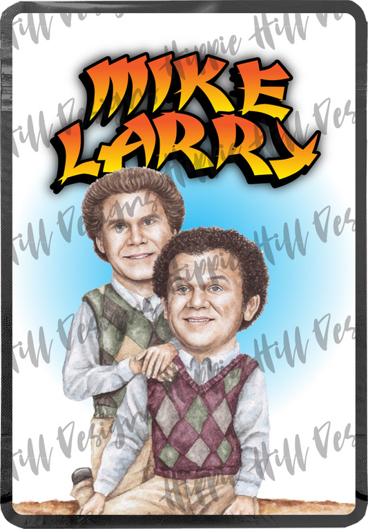 Mike Larry custom printed mylar bag