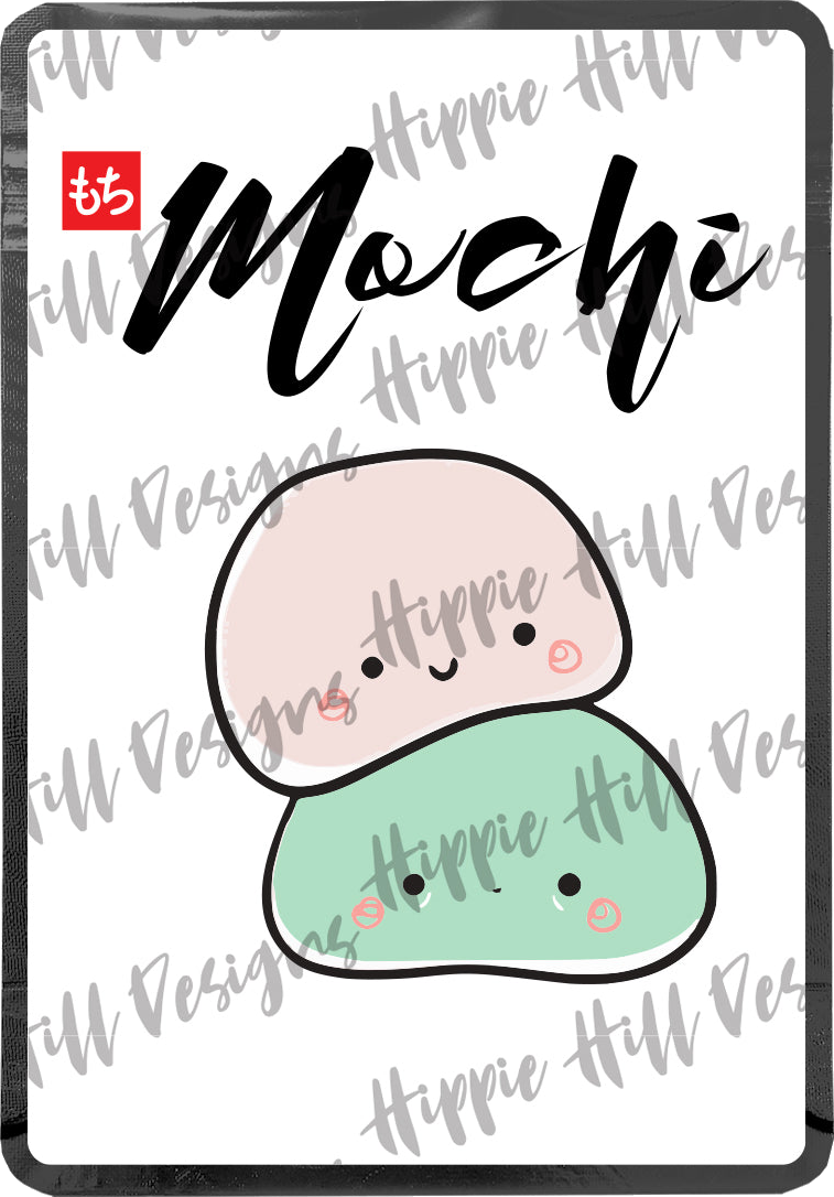 Mochi custom printed mylar bag