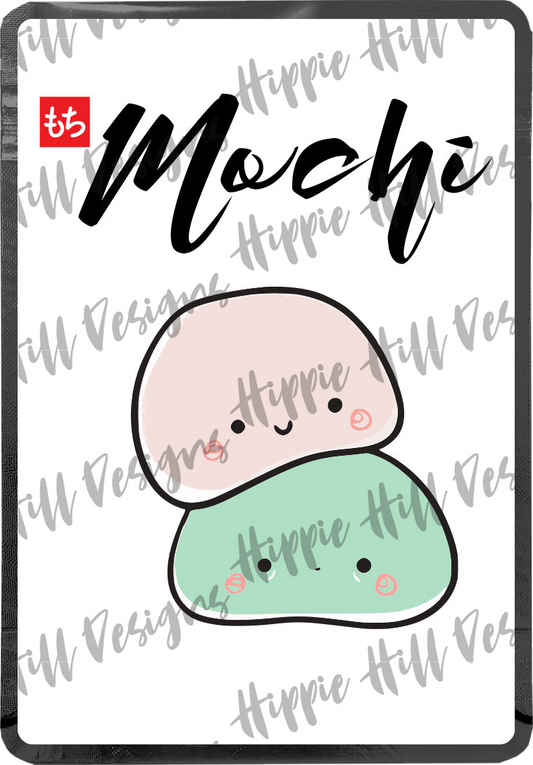 Mochi custom printed mylar bag