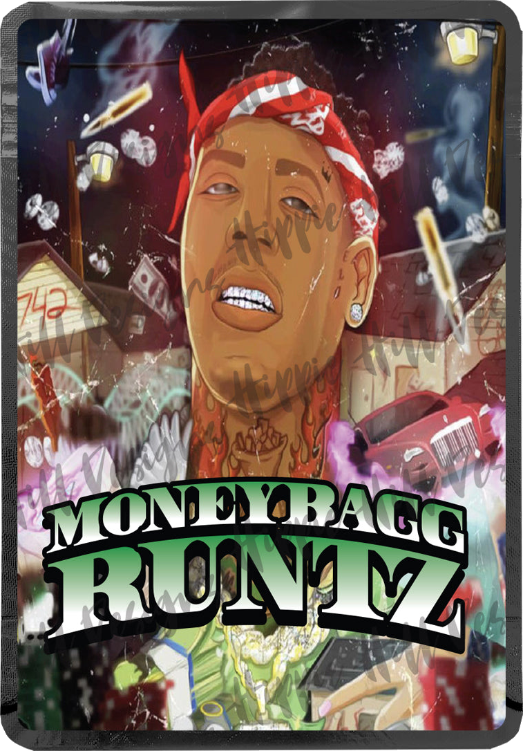 Money Bagg Runts V3 custom printed mylar bag
