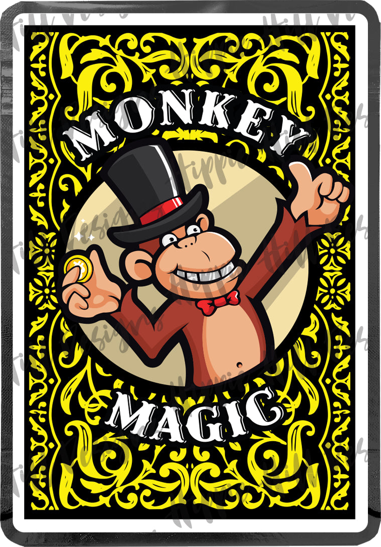Monkey Magic custom printed mylar bag