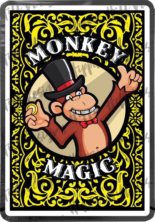 Monkey Magic custom printed mylar bag