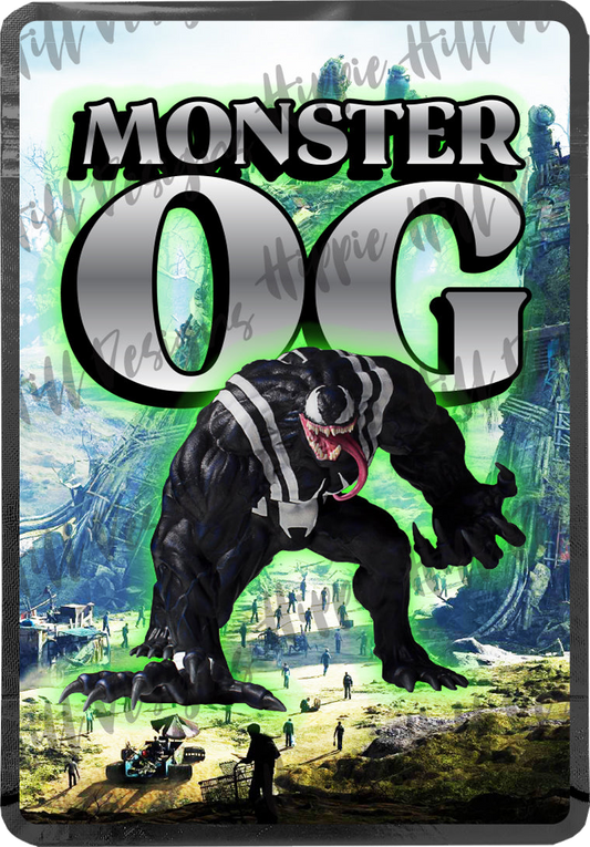 Monster OG custom printed mylar bag