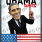 Obama Runts custom printed mylar bag