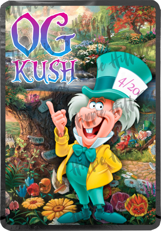 OG Kush - Madhatter custom printed mylar bag