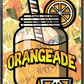 Orangeade custom printed mylar bag