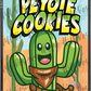 Peyote Cookies custom printed mylar bag