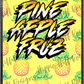 Pineapple Fruz custom printed mylar bag