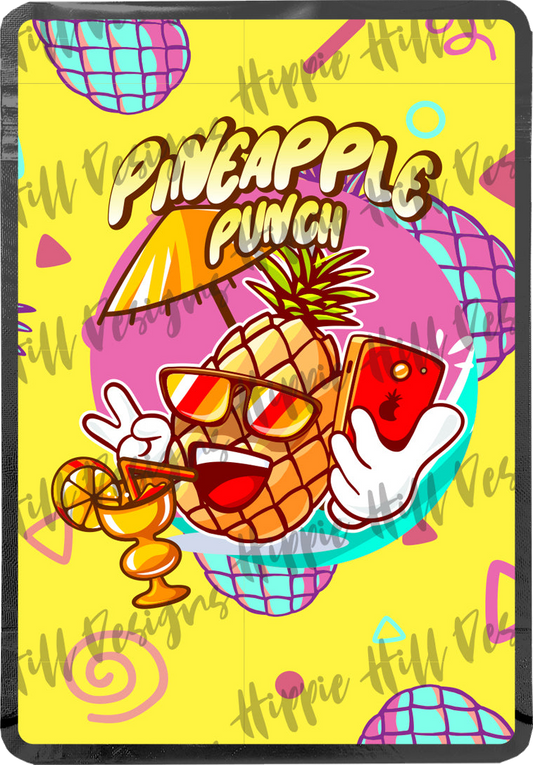 Pineapple Punch custom printed mylar bag