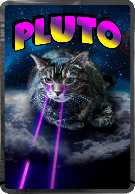 Pluto custom printed mylar bag