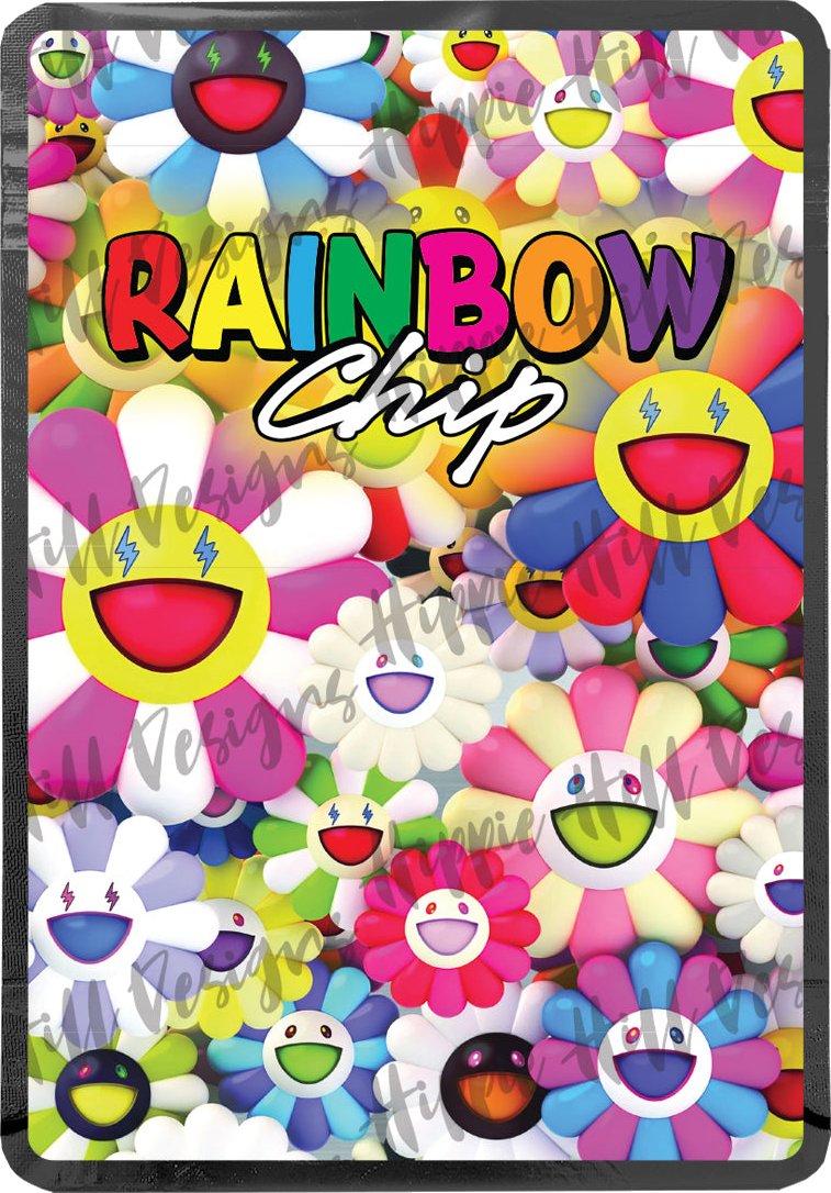 Rainbow Chip custom printed mylar bag