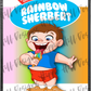 Rainbow Sherbert custom printed mylar bag