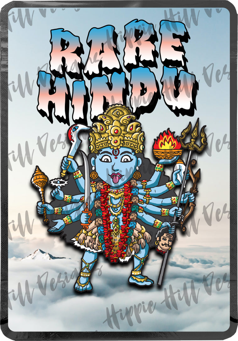 Rare Hindu custom printed mylar bag