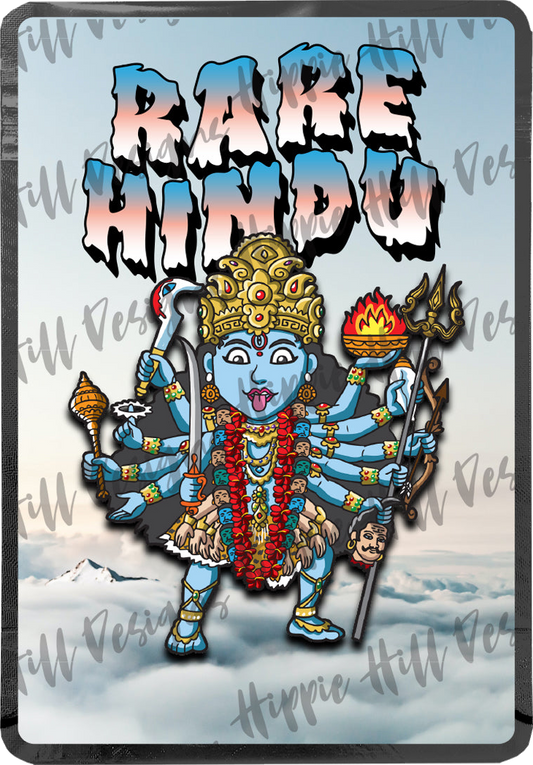 Rare Hindu custom printed mylar bag