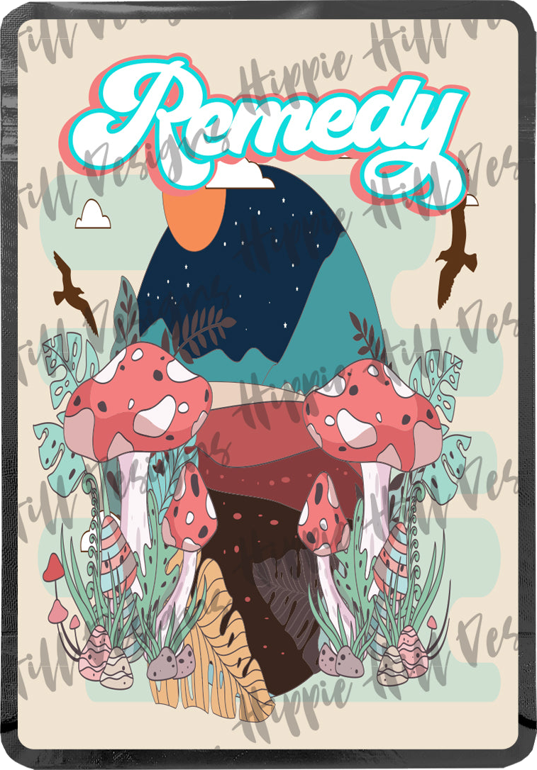 Remedy custom printed mylar bag