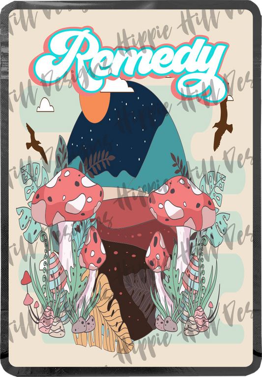 Remedy custom printed mylar bag