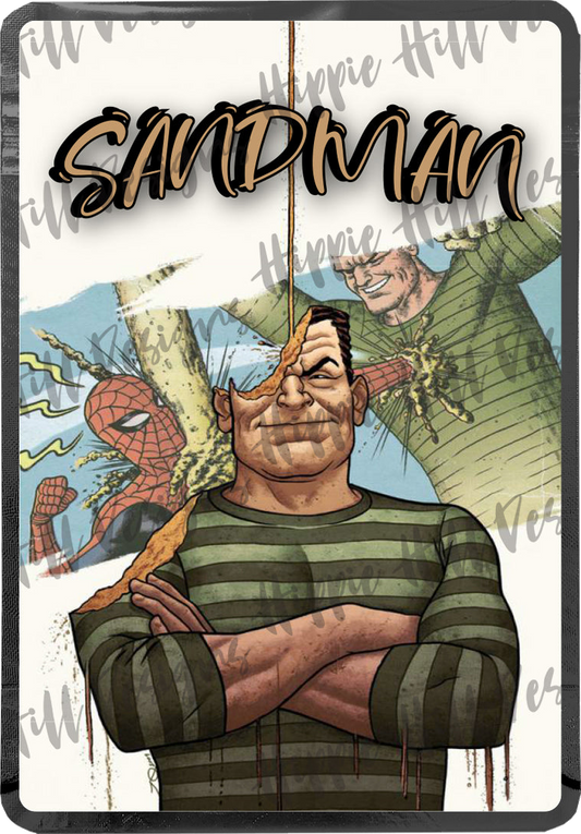 Sandman custom printed mylar bag