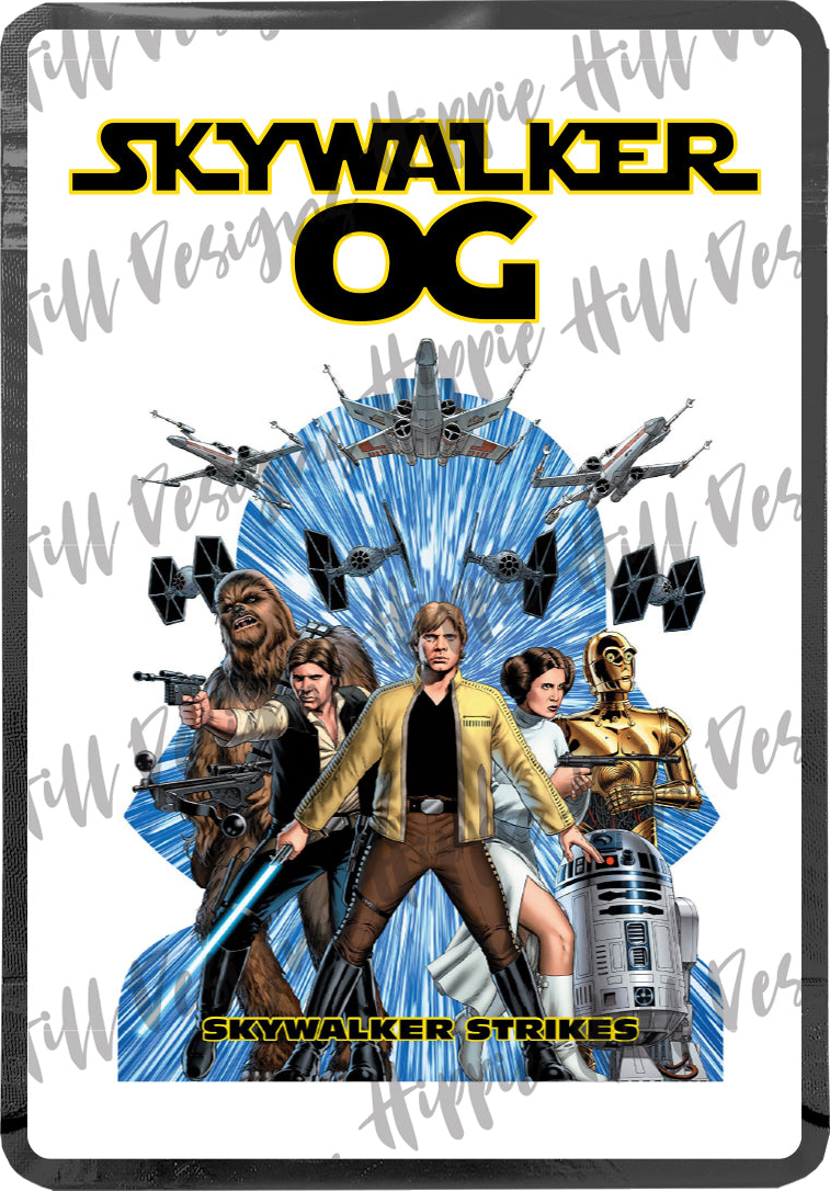 Skywalker OG custom printed mylar bag
